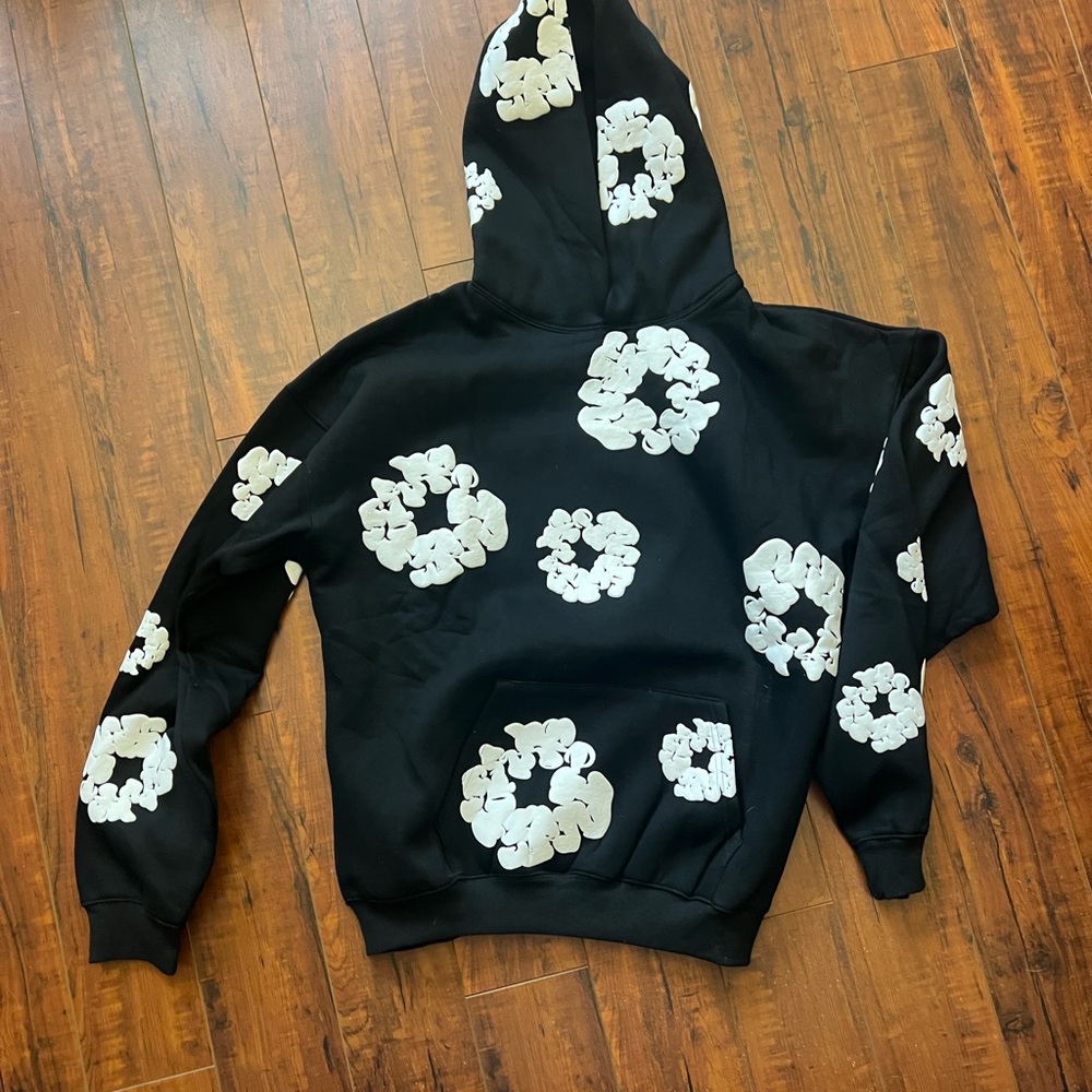 Black Hoodie and Sweatpants - Size XL